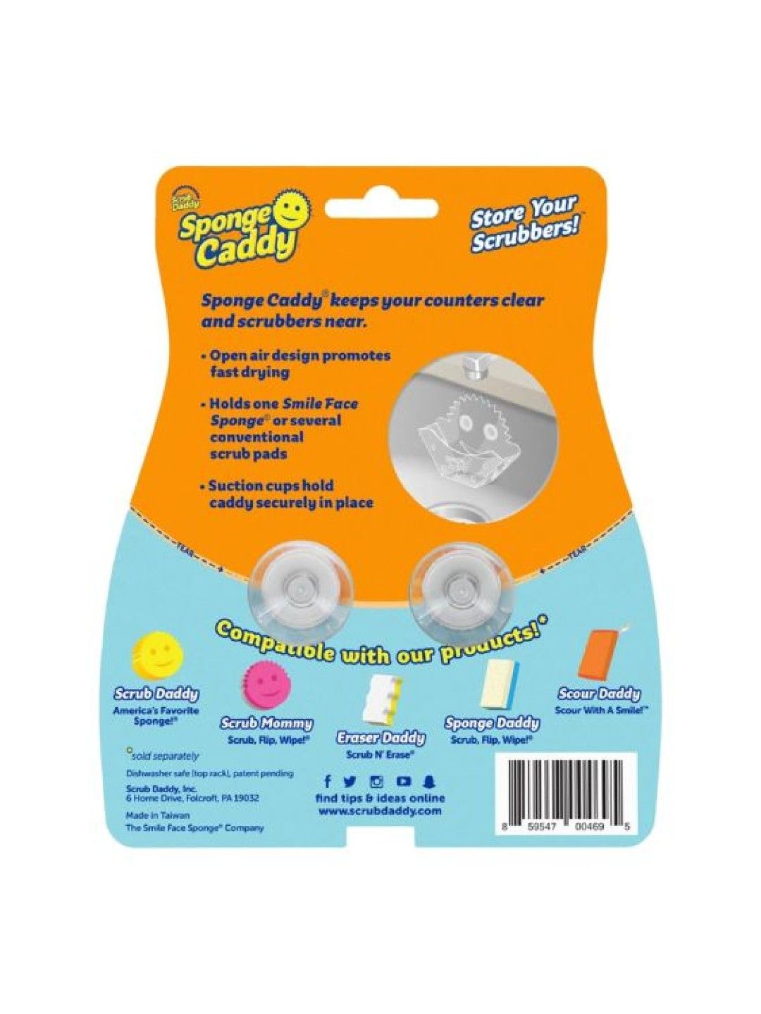 Scrub Daddy Sponge Caddy (No Color- Image 2)