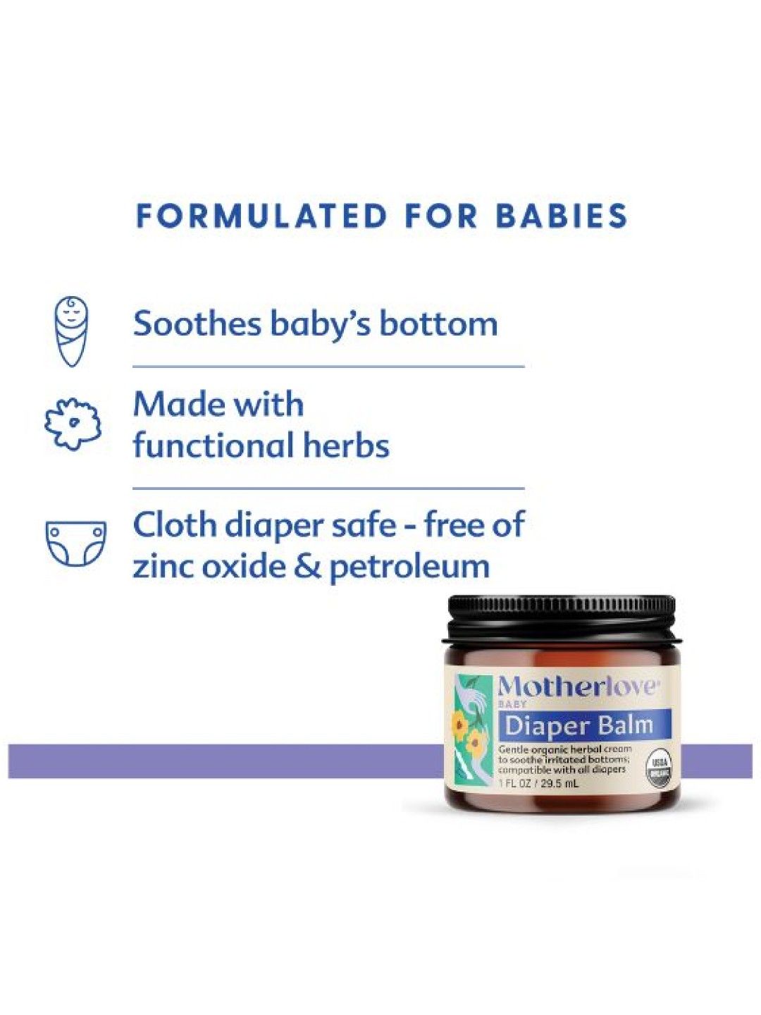 Motherlove Diaper Balm (1oz) (No Color- Image 2)