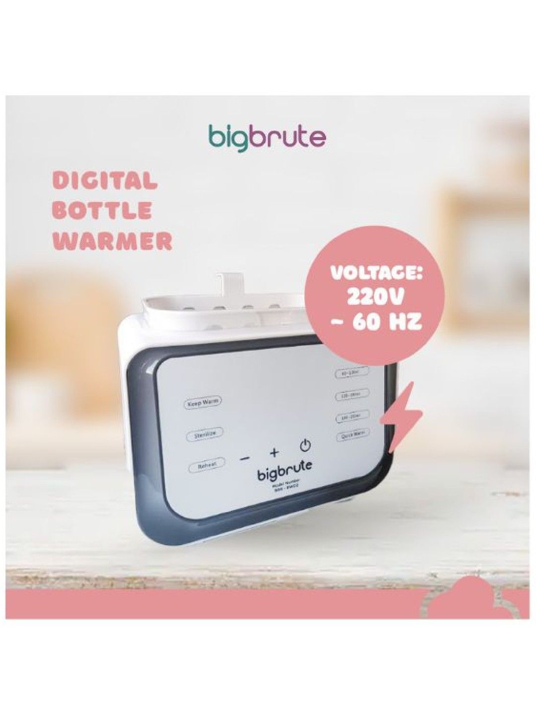 Big Brute Digital Bottle Warmer (No Color- Image 2)