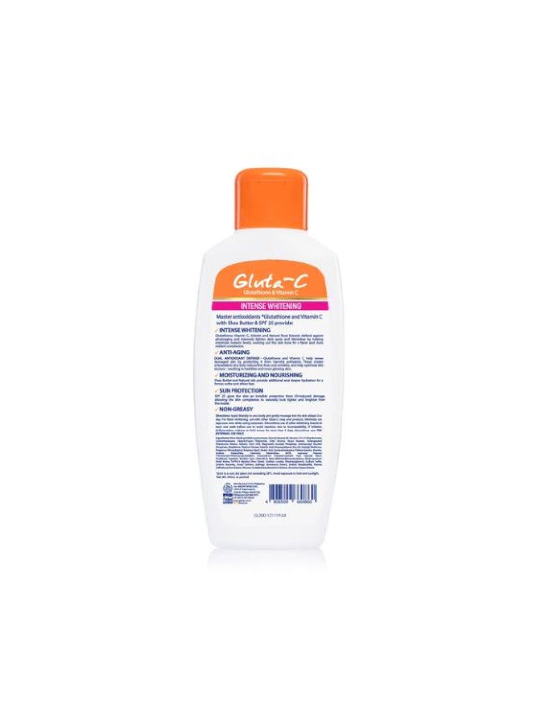 Gluta-C Intense Whitening Lotion with SPF 25 (300ml) (No Color- Image 2)