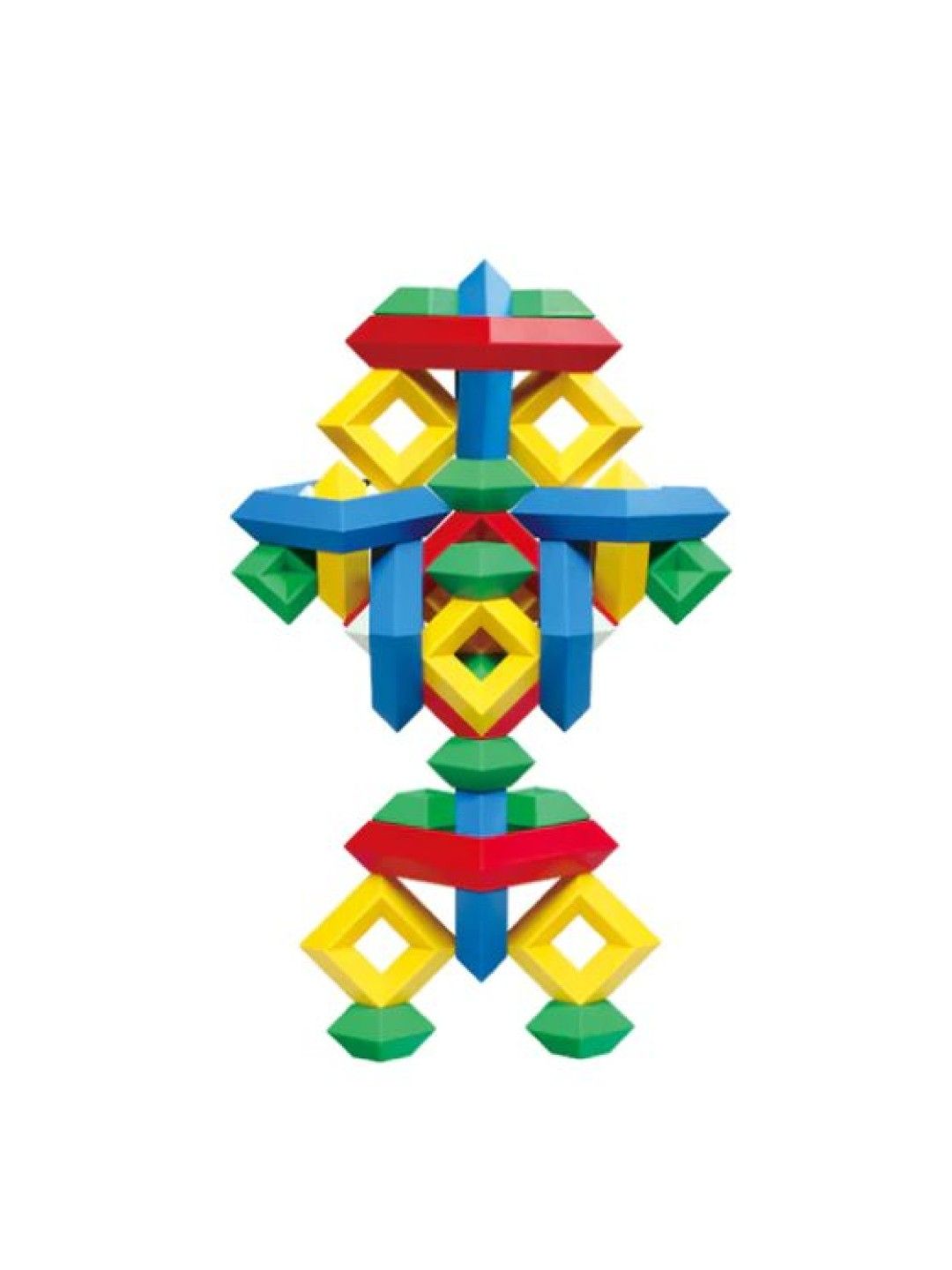 Kebo Pyramid Building Blocks (90pcs) (No Color- Image 1)