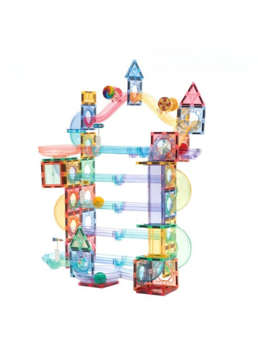 Kebo Magnetic Marble Run Paradise (158pcs) (No Color- Image 2)