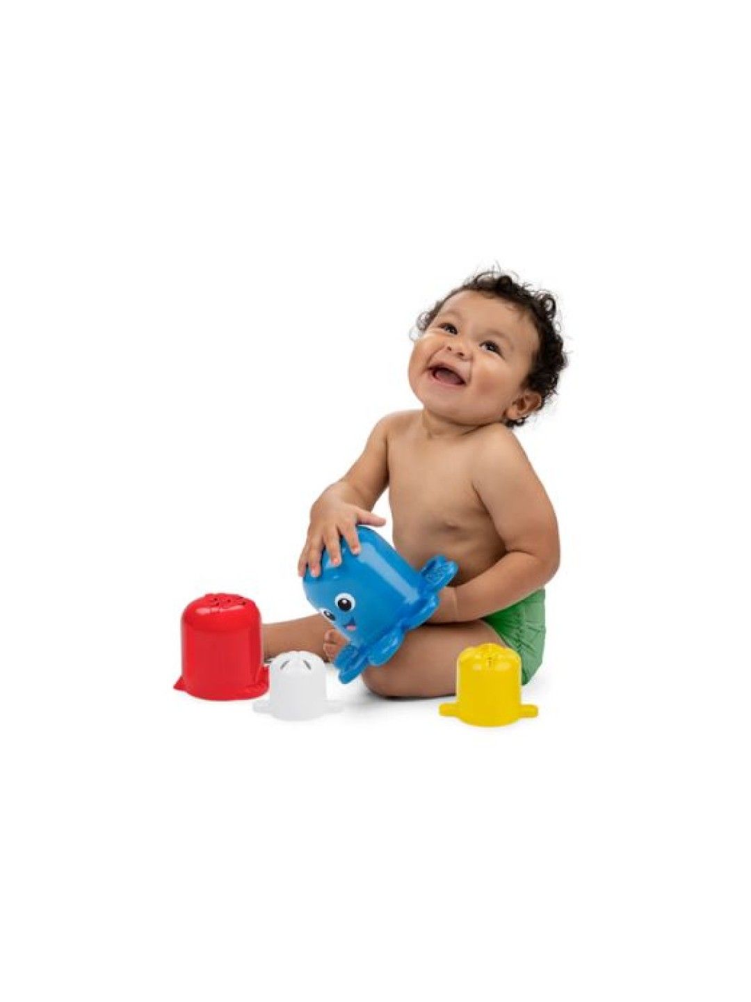 Bright Starts Opuss Stack & Stream Sensory Stacking Cups (Multicolor- Image 4)