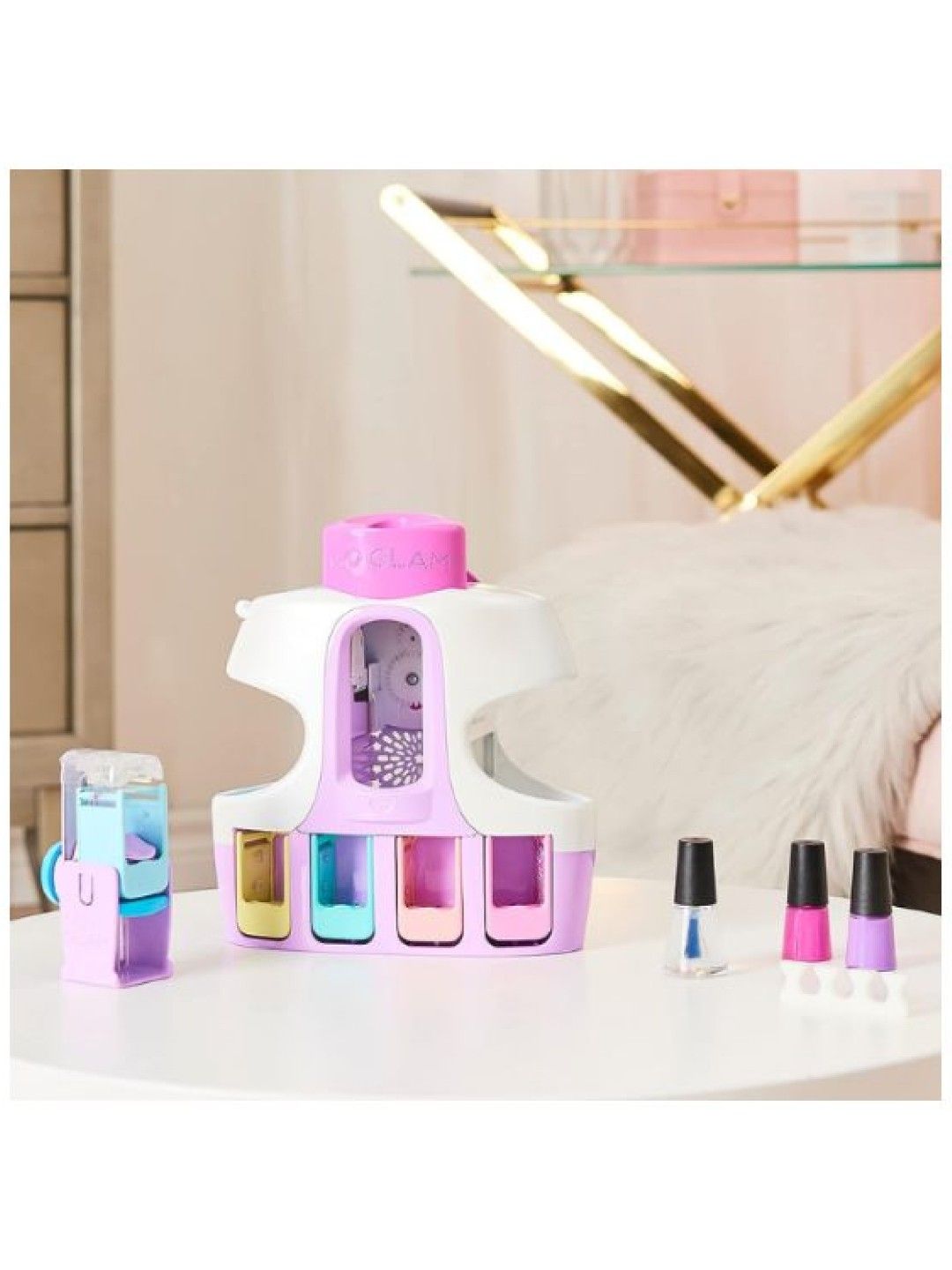 Go Glam U-nique Nail Salon with Portable Stamper (Multicolor- Image 3)