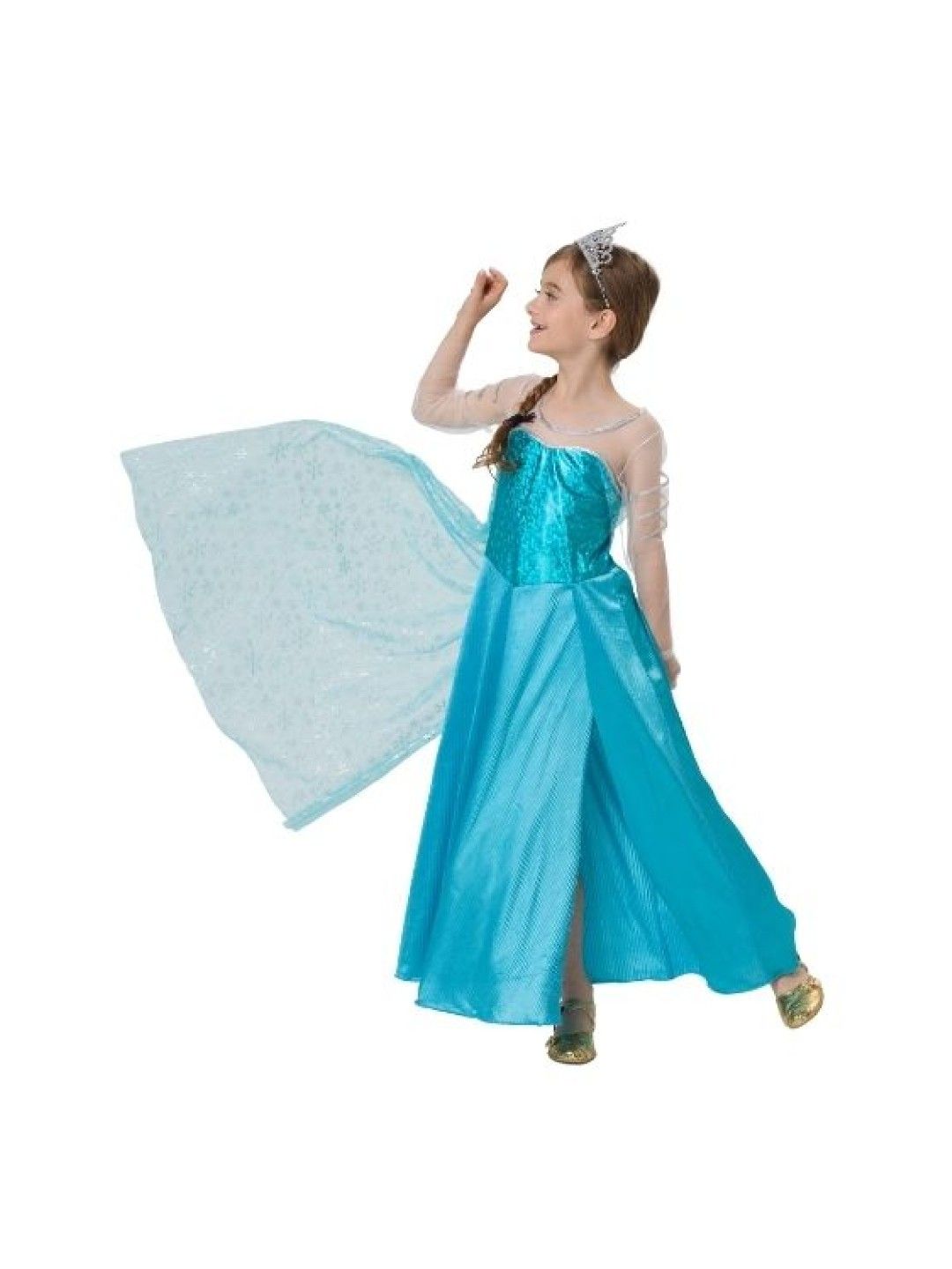 Disney Frozen Elsa Girls' Costume (No Color- Image 2)