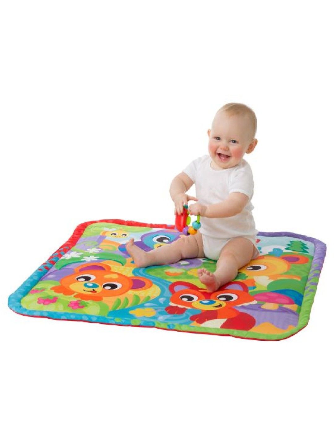 Playgro Woodlands Music And Lights Projector Gym (No Color- Image 2)