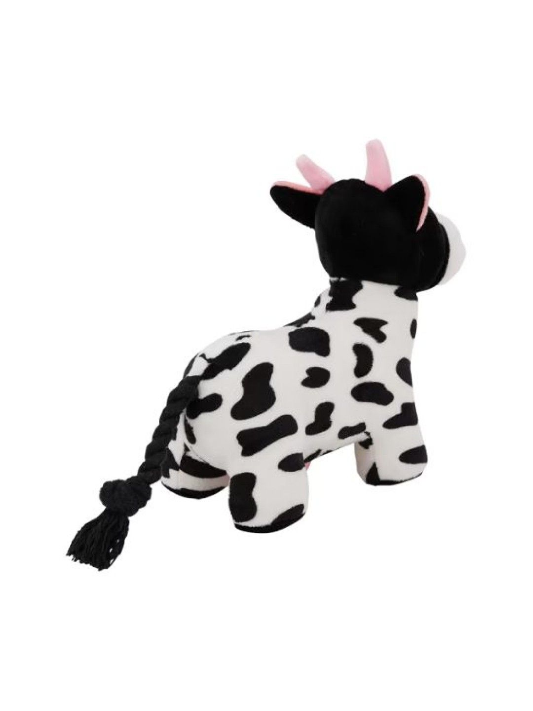Anko Pet Toy Plush Cow (Black/White- Image 2)