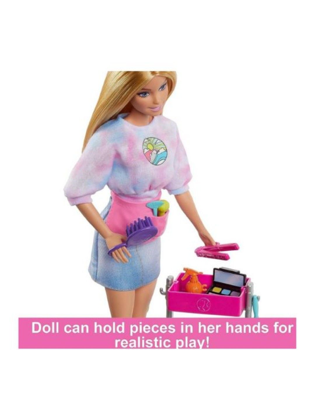 Barbie Malibu On-Set Stylist Doll & Playset Accessories (No Color- Image 2)