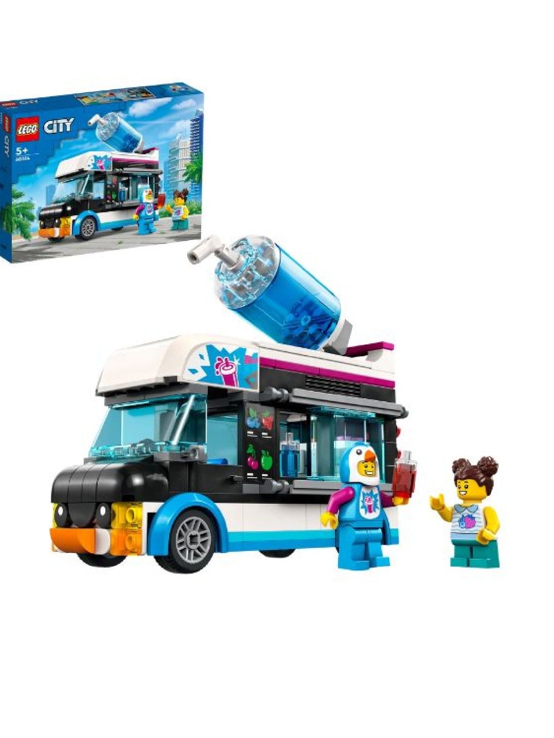 Lego City 60384 Penguin Slushy Van Building Blocks (194pcs) (No Color- Image 2)