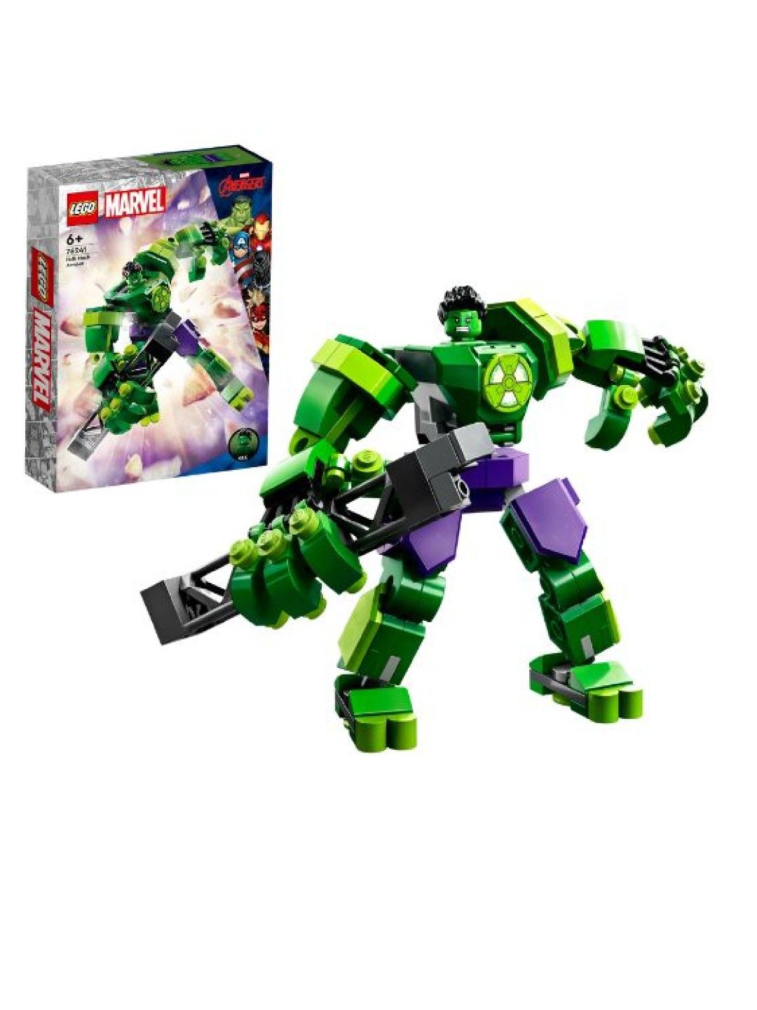 Lego Super Heroes 76241 Hulk Mech Armor Building Blocks (138pcs) (No Color- Image 2)