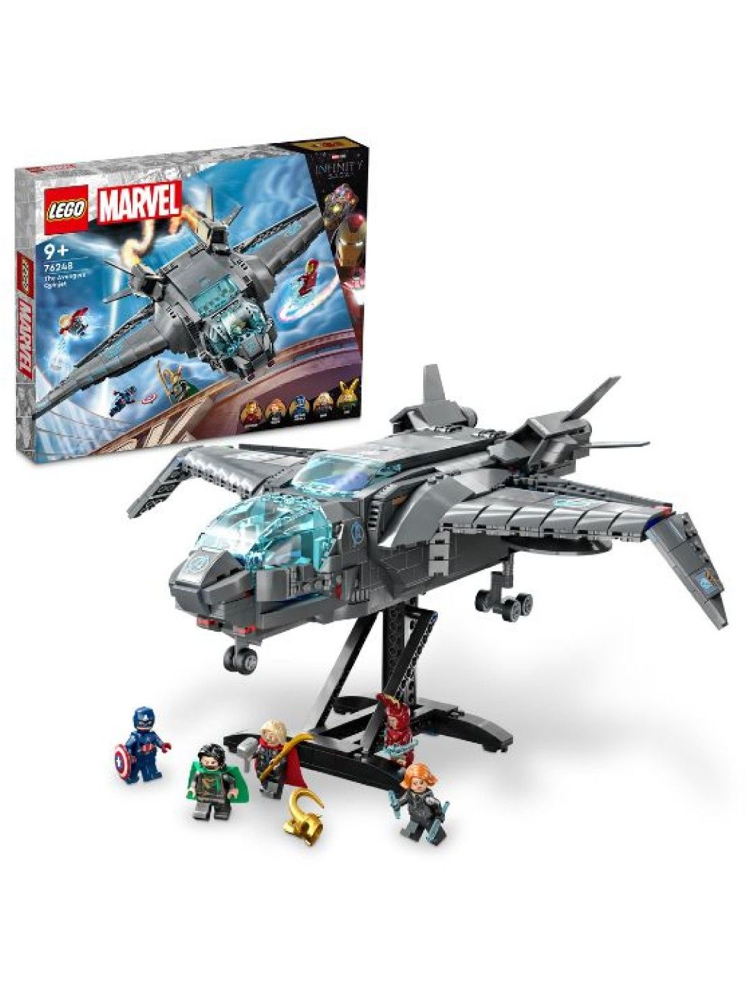 Lego Super Heroes 76248 The Avengers Quinjet Building Blocks (795pcs) (No Color- Image 2)