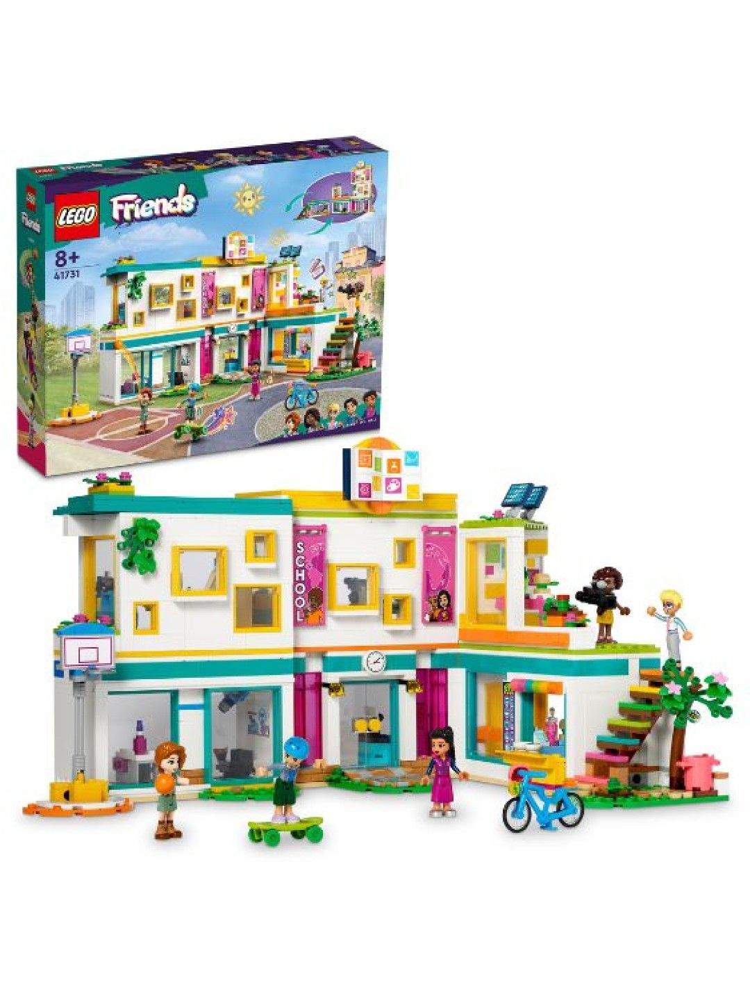Lego Friends 41731 Heartlake International School Building Blocks (985pcs) (No Color- Image 2)