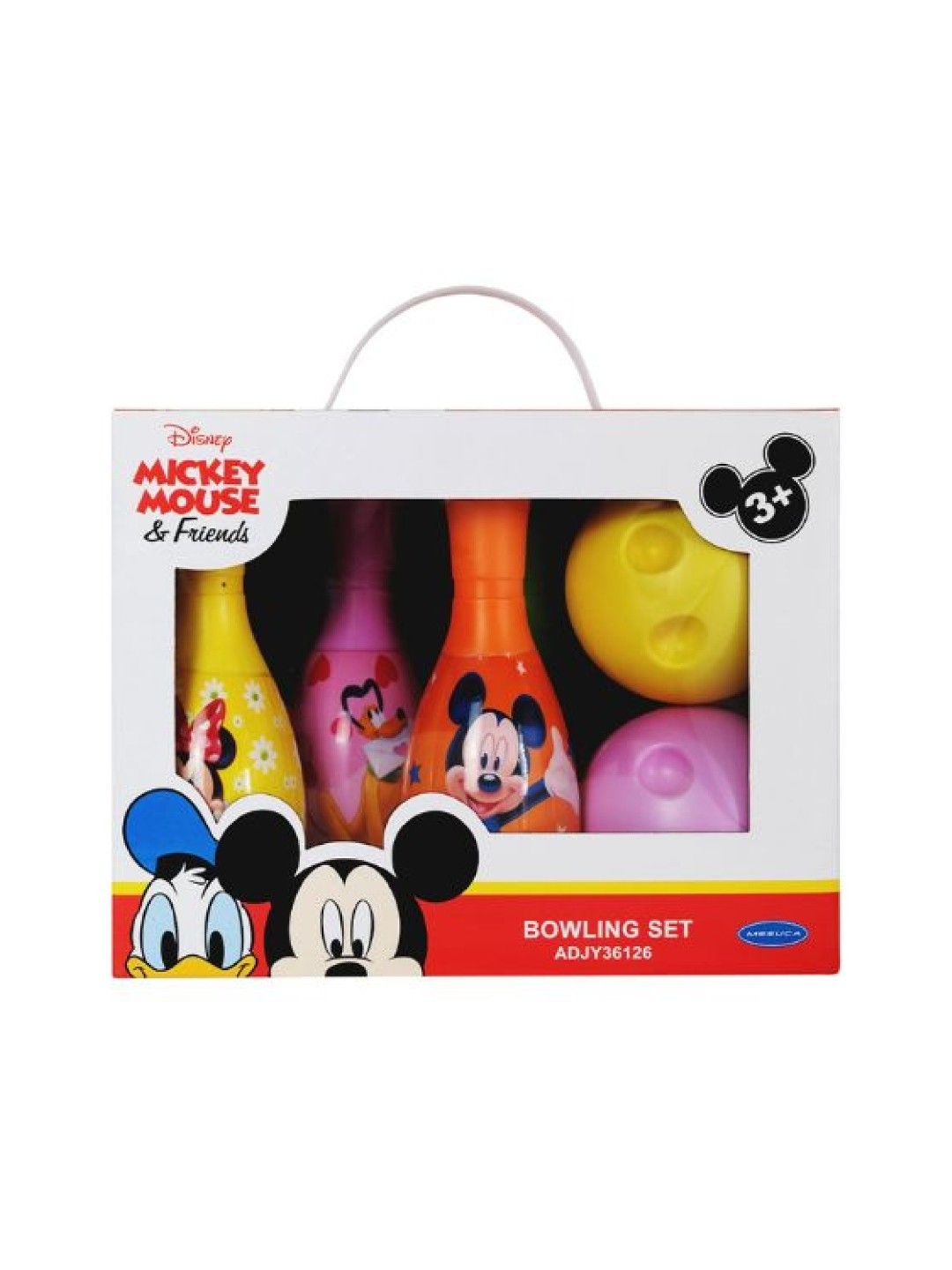 Disney Mickey Mouse Pins & Strikes Bowling Set (No Color- Image 2)