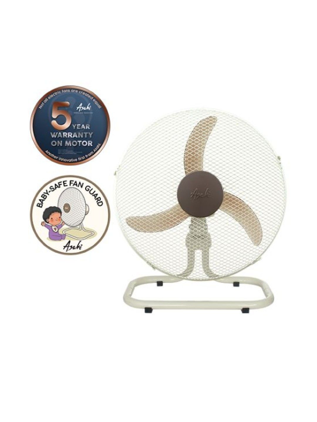 Asahi Baby Safe Floor Fan (No Color- Image 2)