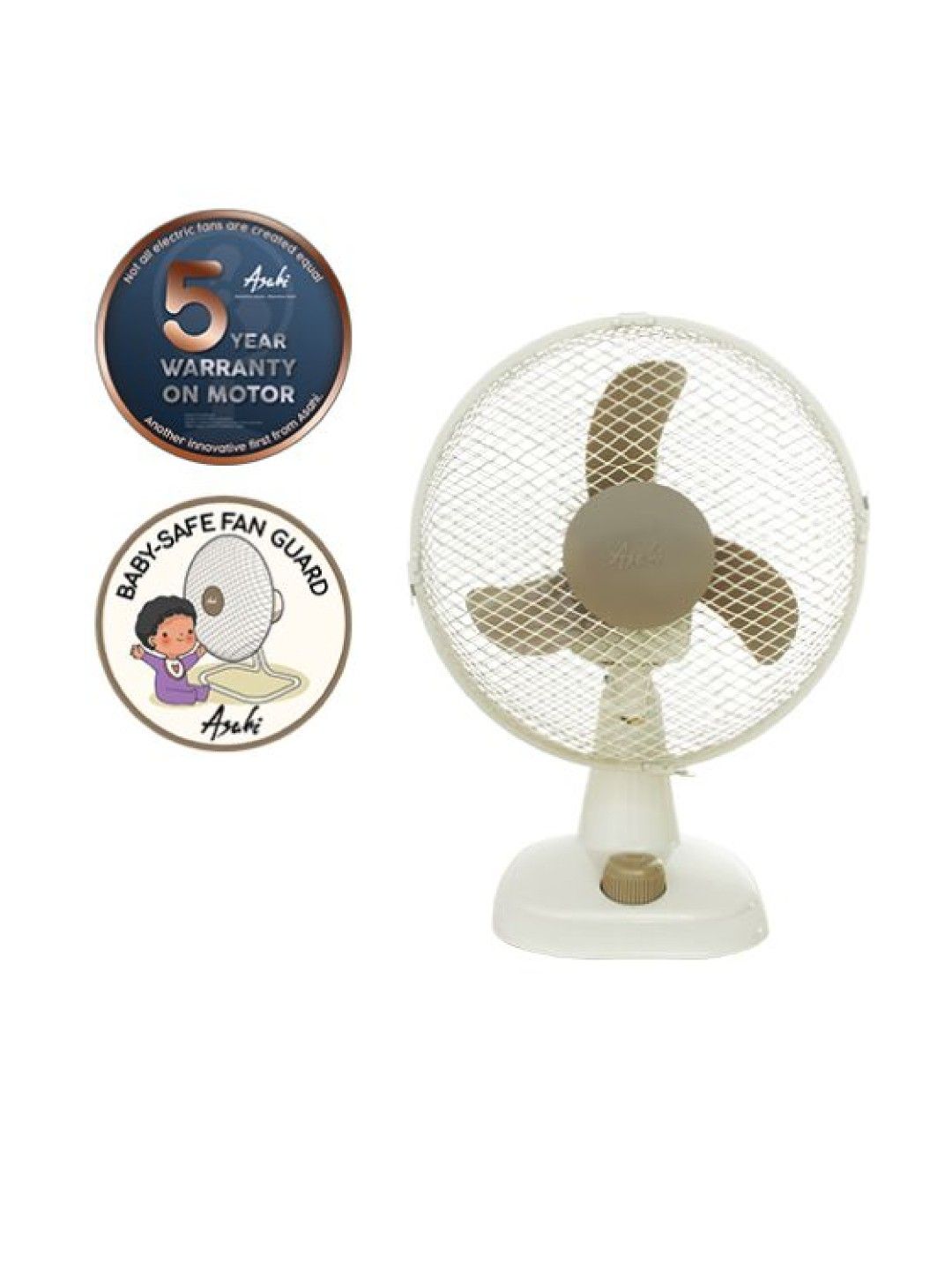 Asahi Baby Safe Desk Fan (No Color- Image 2)