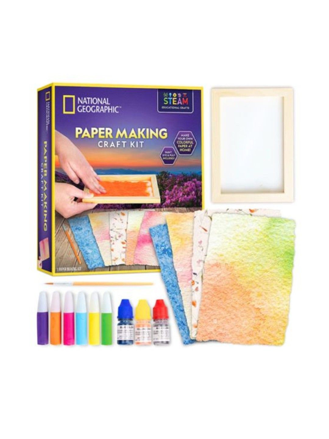 National Geographic Paper Making Craft Kit (No Color- Image 2)