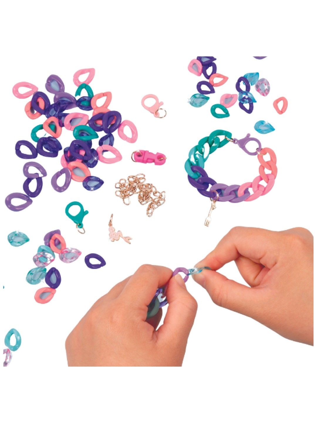 Make It Real Disney Princess Ariel Whoozits and Whatzits (No Color- Image 2)
