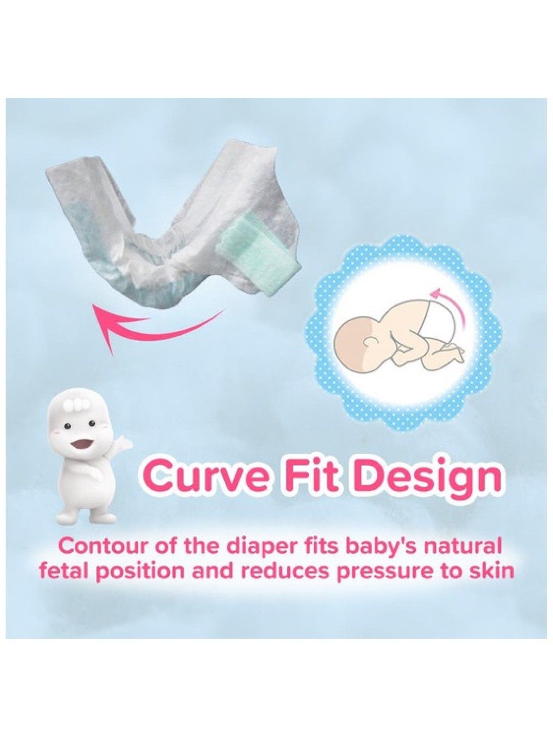 MamyPoko Airfit (Preemie) Tape Diaper P-S (26s) (No Color- Image 2)