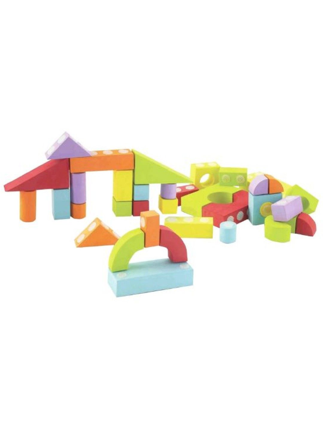 Velcro [Buy 2 Take 1] Construction Set Blocks (42s) (No Color- Image 2)