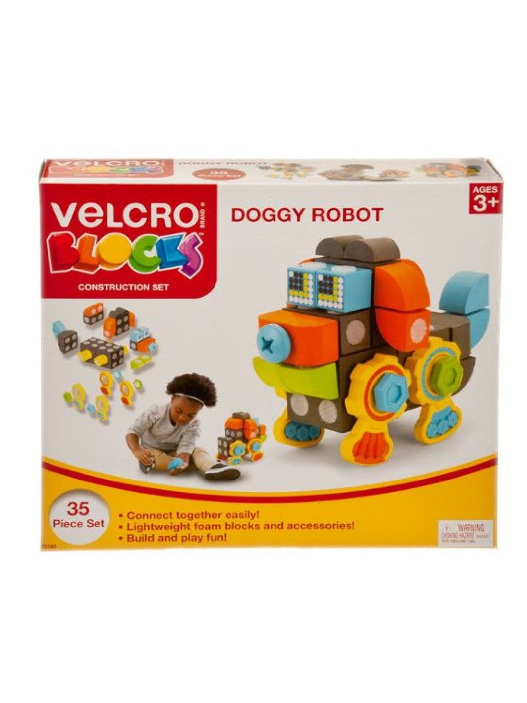 Velcro [Buy 2 Take 1] Soft Blocks Doggy Robot Set