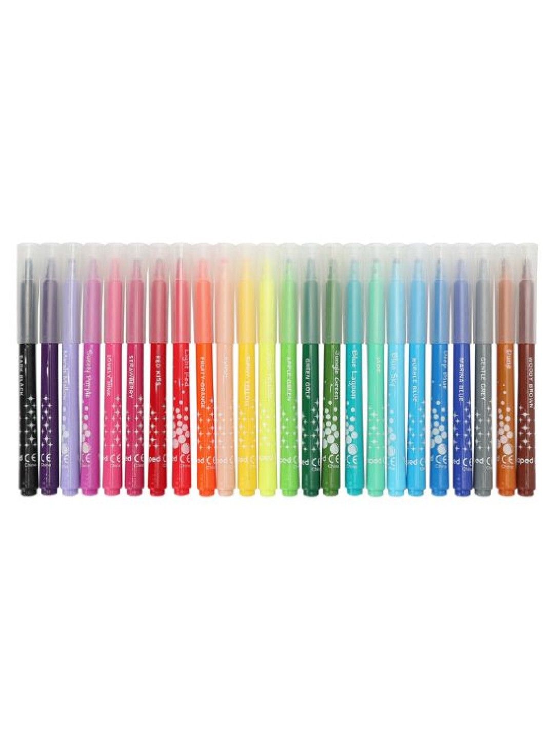 Maped ColorPeps Long Life Felt Pens (24 Colors) (No Color- Image 2)