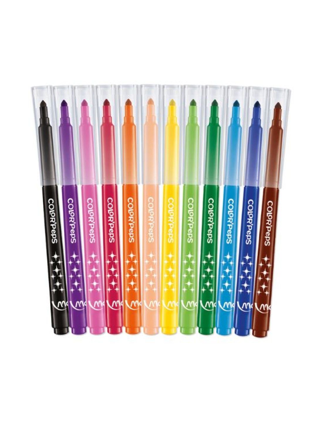 Maped ColorPeps Long Life Felt Pens (12 Colors) (No Color- Image 2)