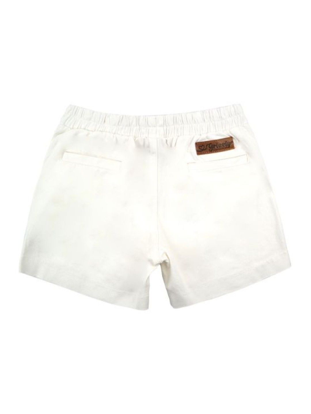 Grizzly Girls Twill Skorts with Front Pocket (White- Image 2)
