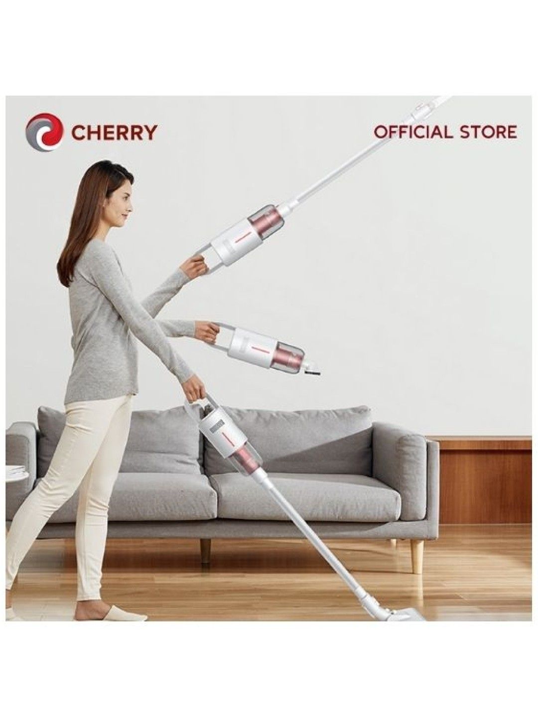 Cherry x Deerma VC20 Plus Light Cordless Vacuum (No Color- Image 2)