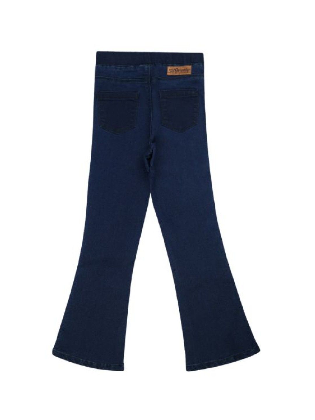 Grizzly Girls Flared Denim Pants (Blue- Image 2)