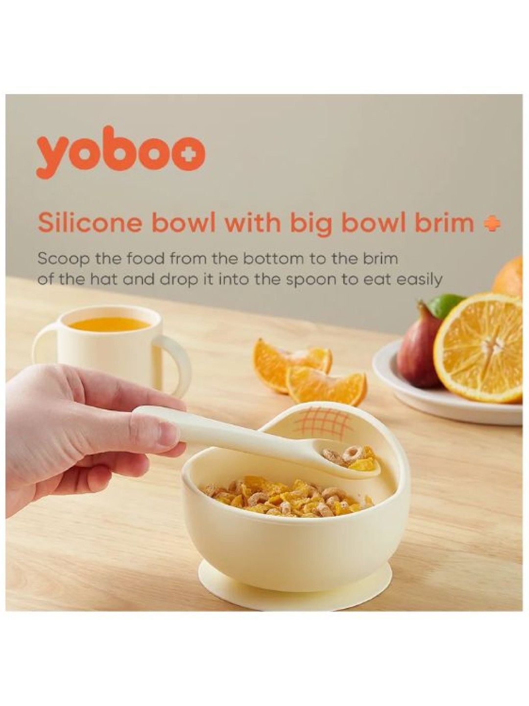 Yoboo Silicone Baby Bowl (No Color- Image 2)