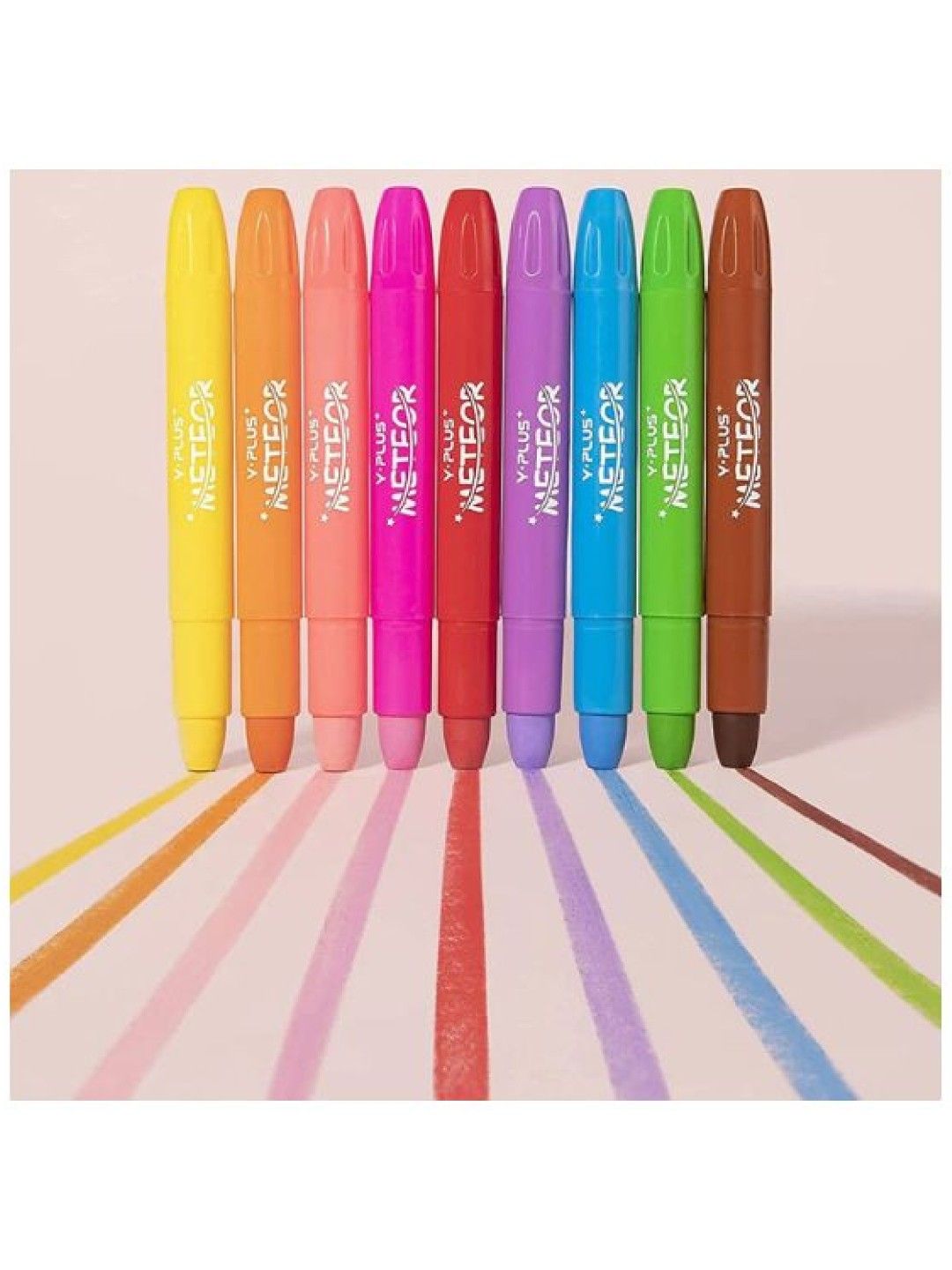 Y-PLUS+ Meteor Crayons (12 Colors) (No Color- Image 2)