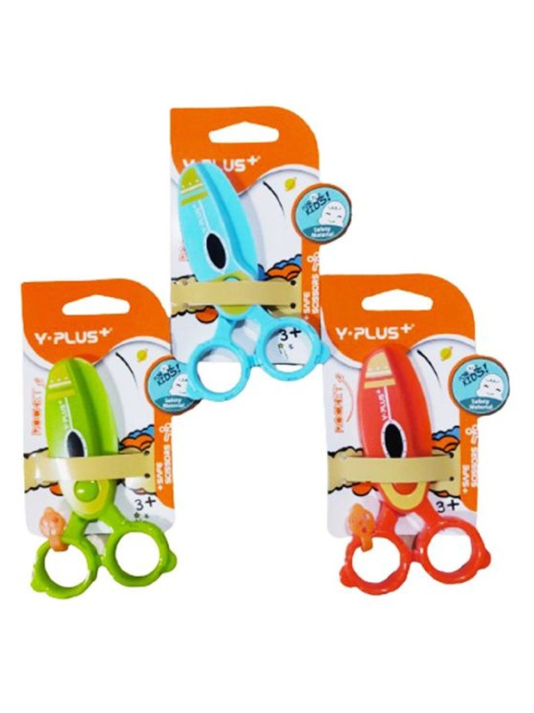 Y-PLUS+ Rocket Scissor (Red- Image 3)