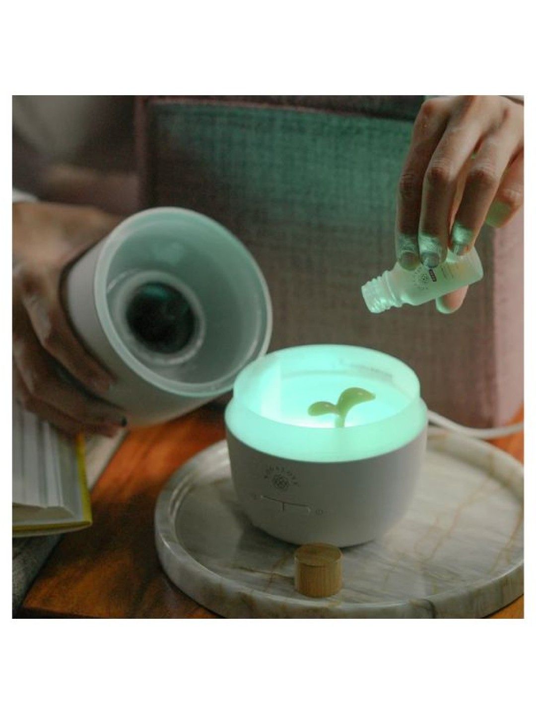 YogaLove Ultrasonic Aroma Diffuser (No Color- Image 2)