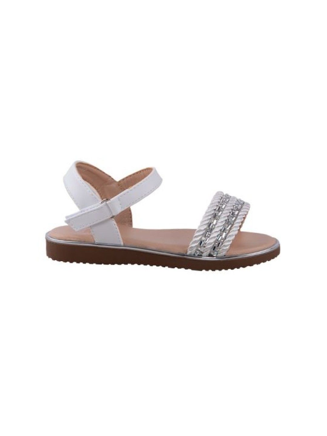 Meet My Feet Ilysse Flat Sandals (White- Image 2)