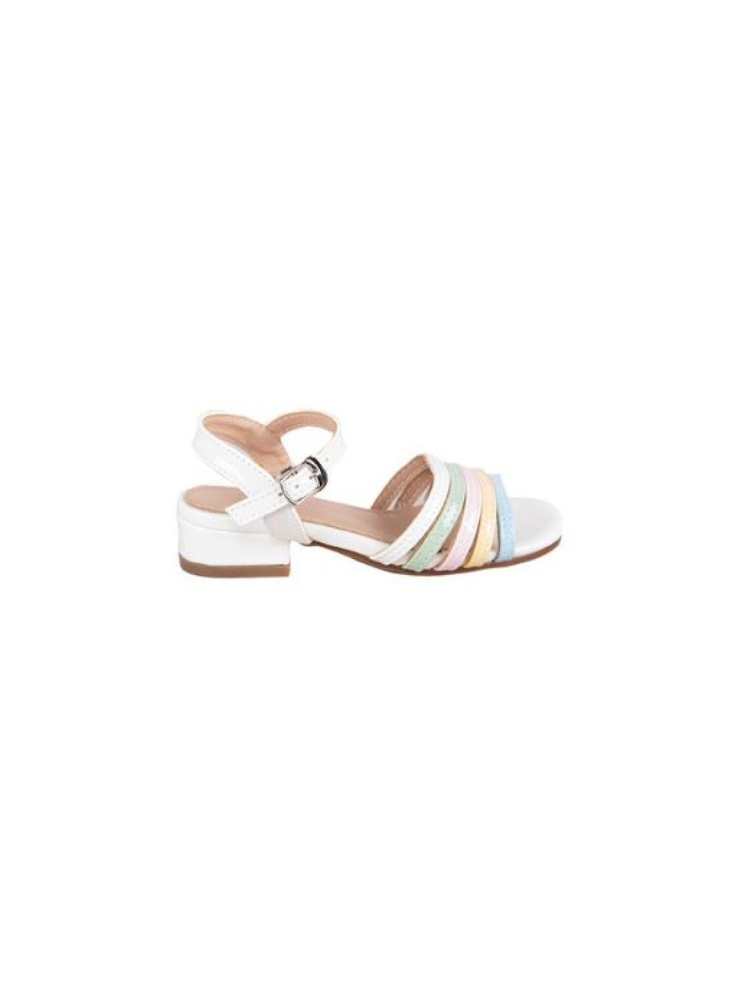 Meet My Feet Cami Flat Sandals (White- Image 2)