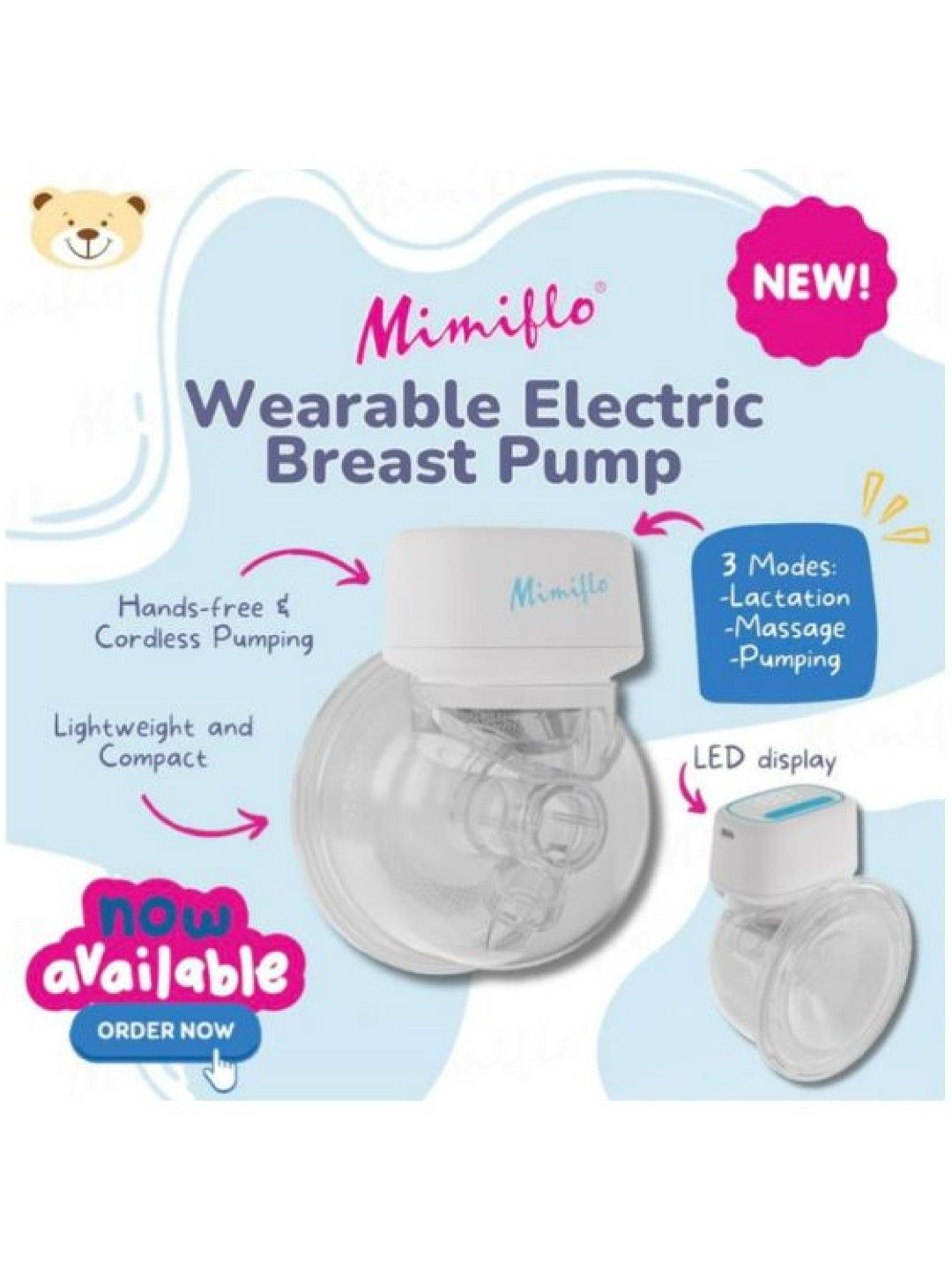 Mimiflo Wearable Breast Pump (No Color- Image 2)