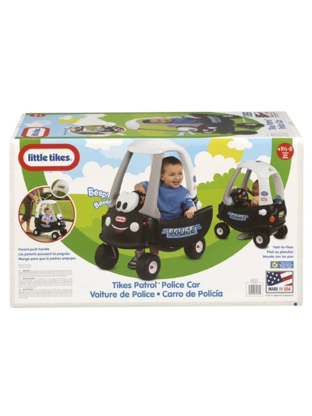 Little Tikes Tikes Patrol™ Police Car (Refresh) (No Color- Image 2)