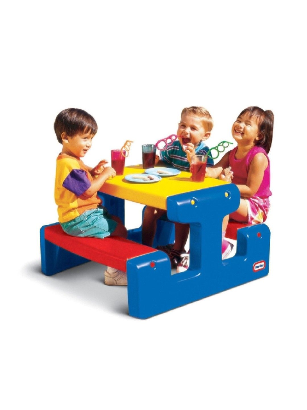 Little Tikes Large Picnic Table - Primary (No Color- Image 2)