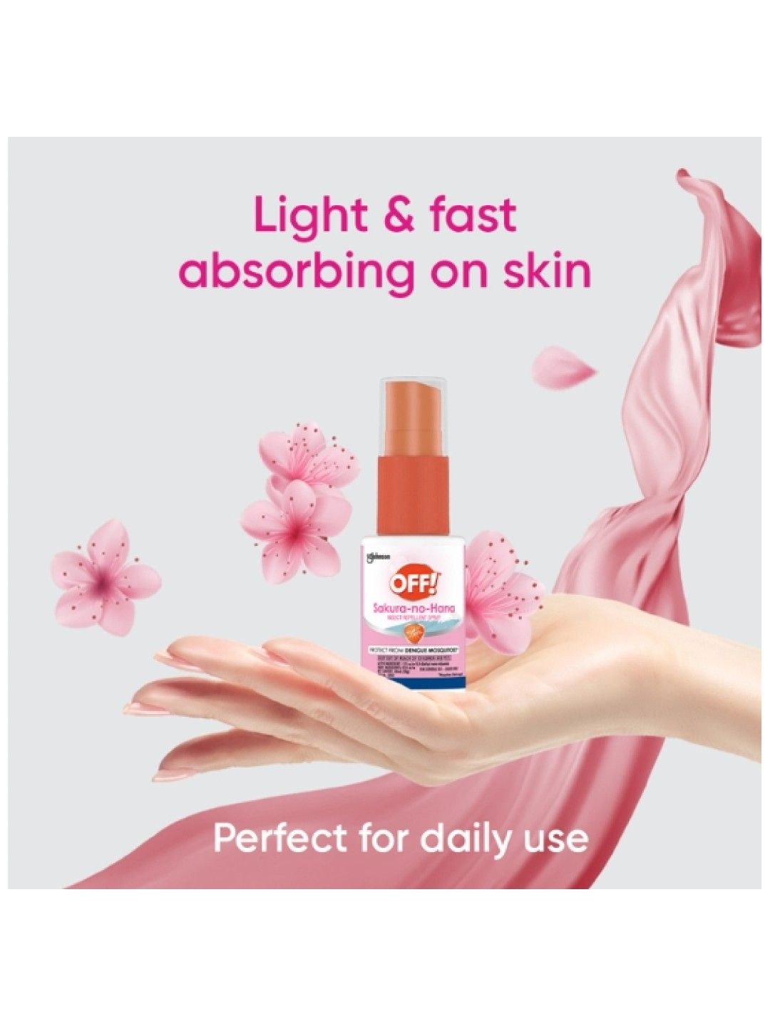 OFF! Mosquito Repellent Sakura Refresh Spritz (30ml) (No Color- Image 2)