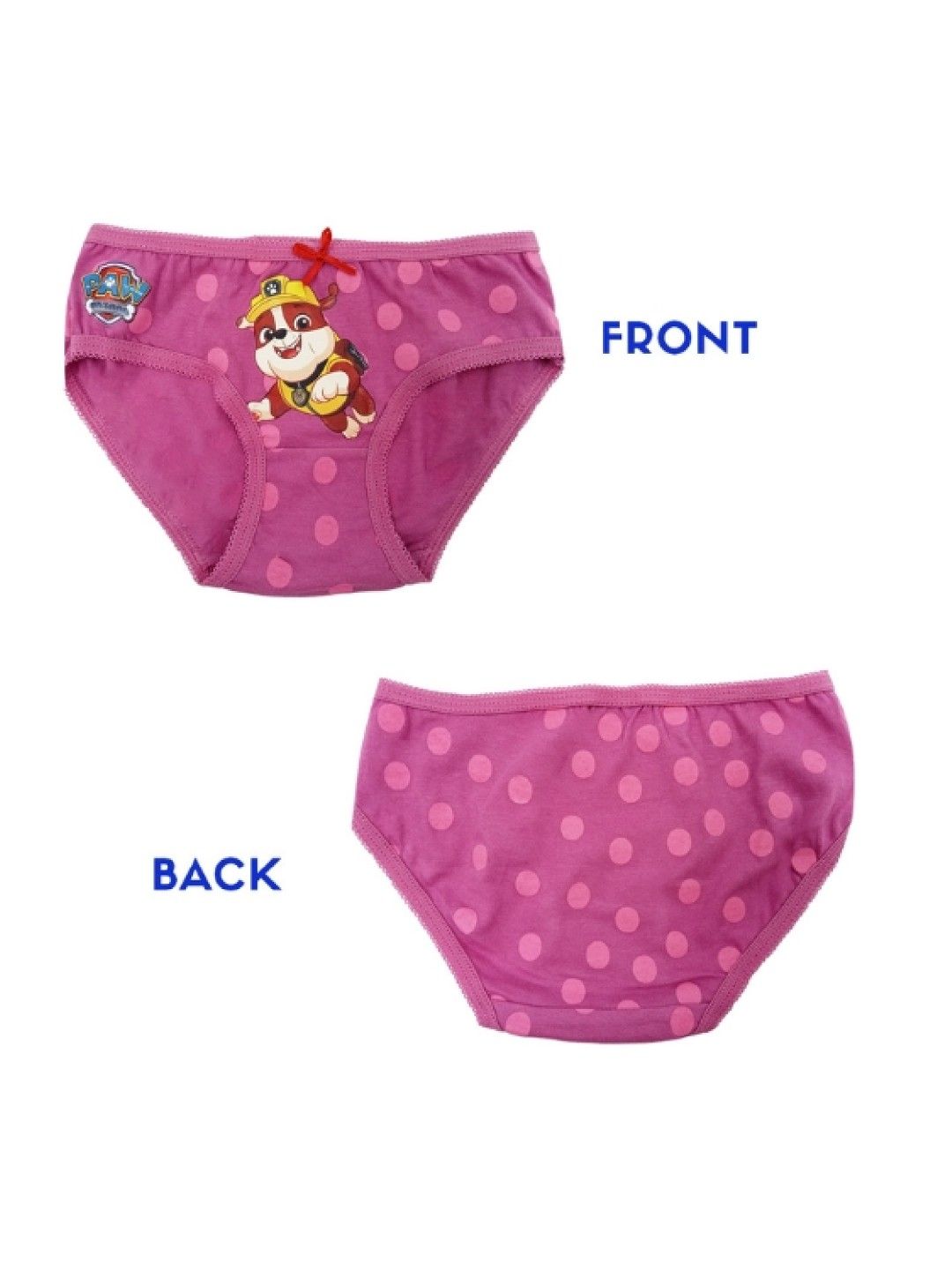 Enfant Paw Patrol Toddler Girls Panty (3 pcs) (Pink/Red/Violet- Image 2)