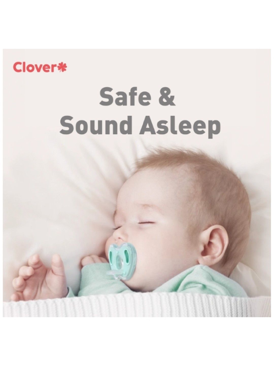 Clover Premium Night Time Pacifier (Green- Image 2)