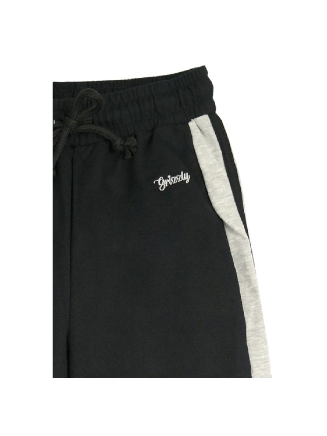 Grizzly Girls Wide Leg Terry Pants (Black- Image 2)