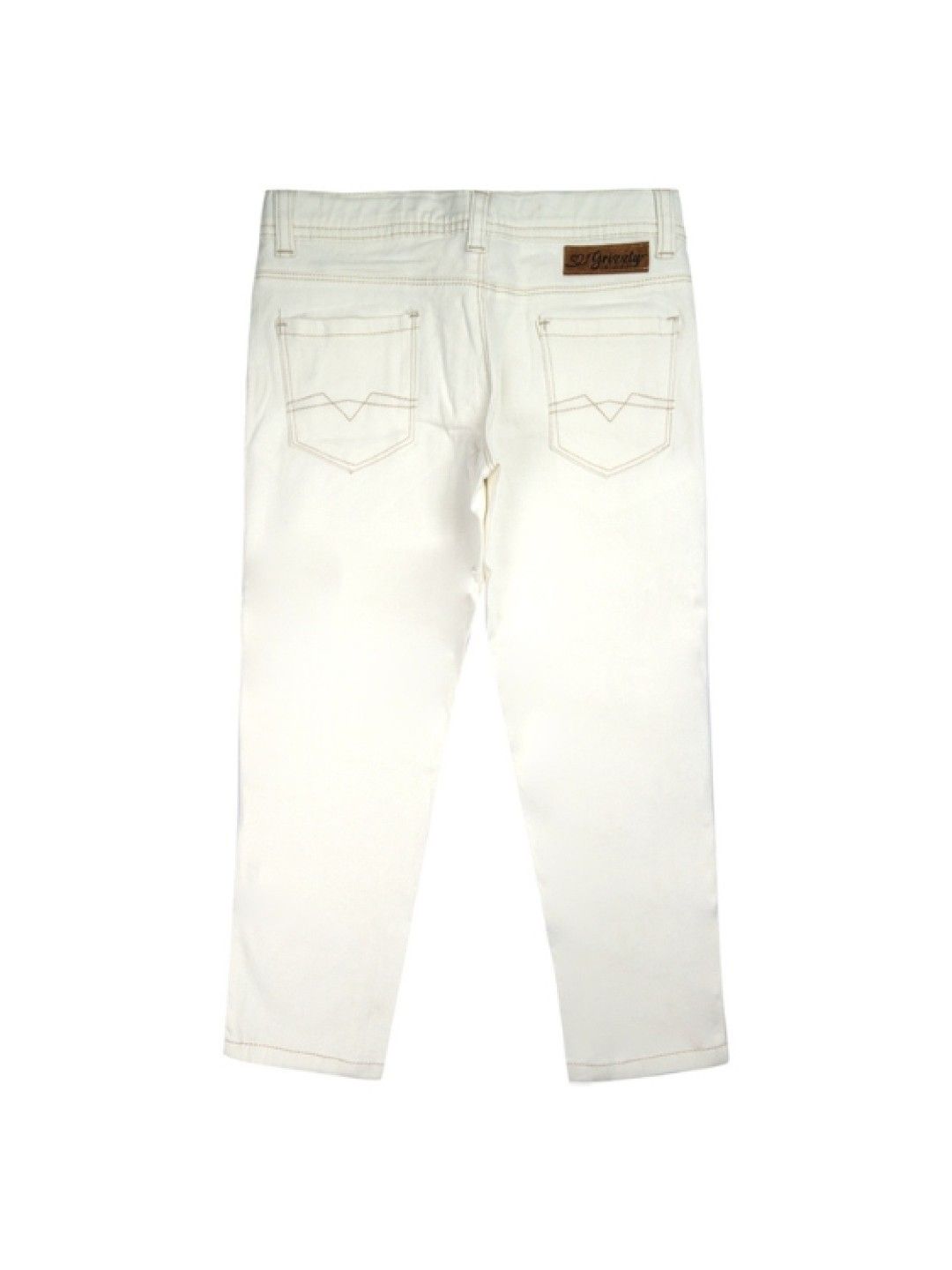 Grizzly Girls Basic Skinny Pants White (White- Image 2)