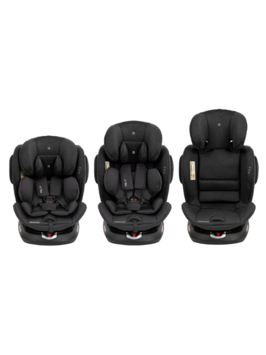 KikkaBoo Car seat 40-150 cm i-Felix i-Size (Black- Image 2)