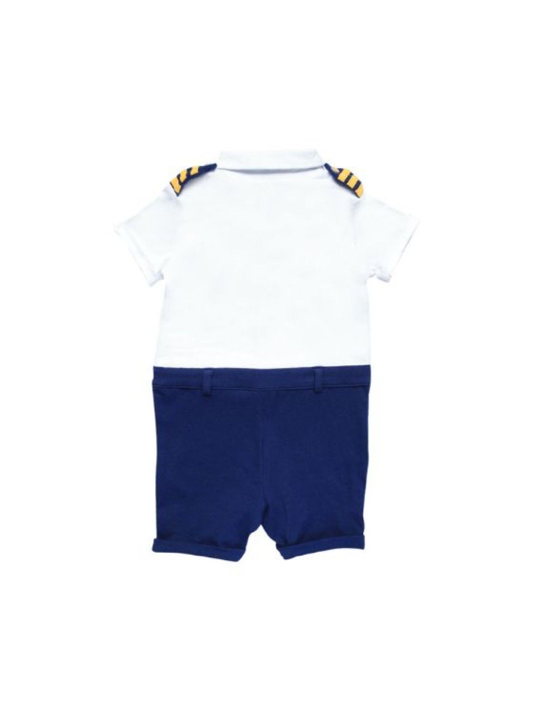 Little Crew Pilot Captain Romper with Hat (No Color- Image 2)