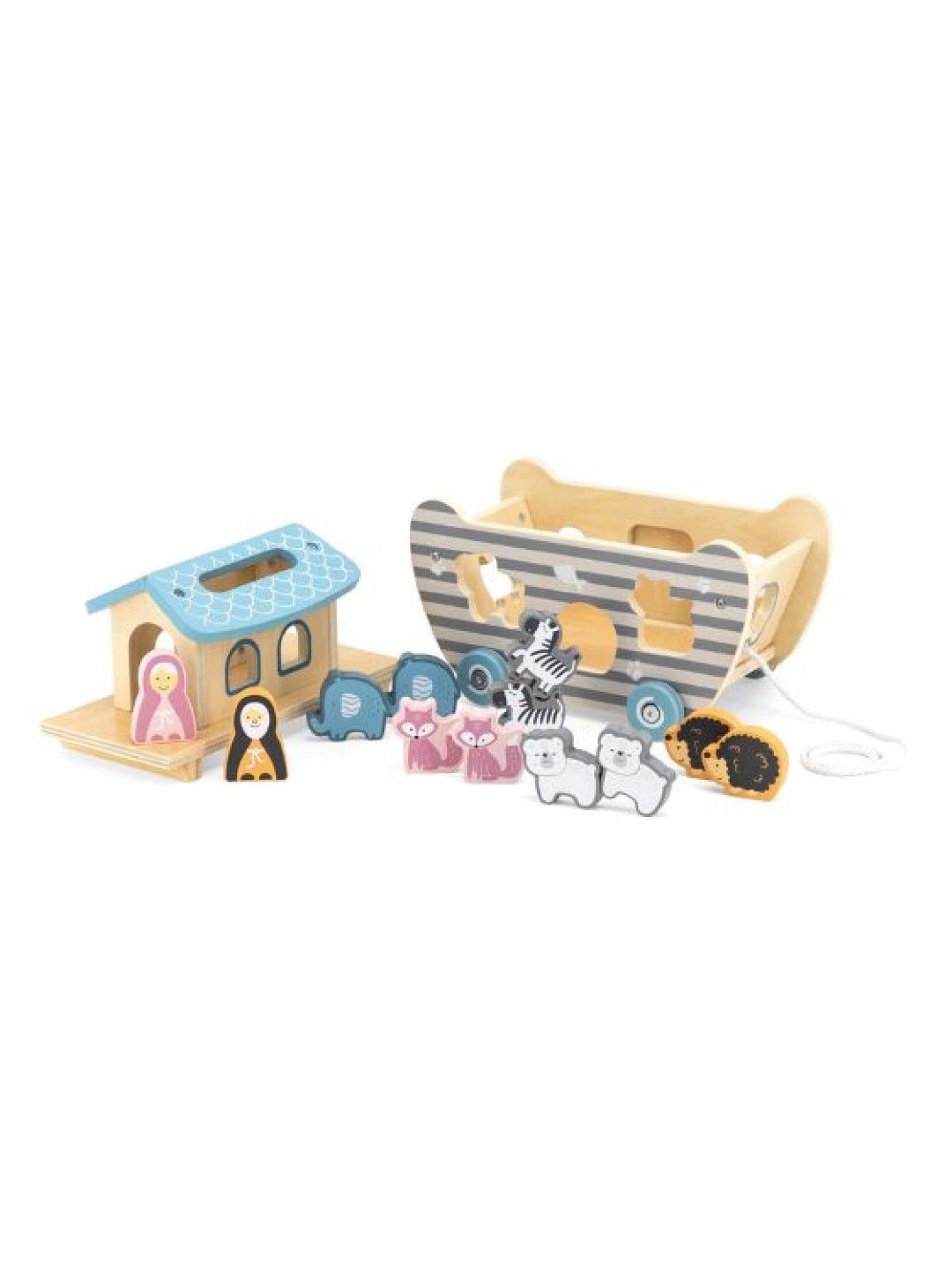 Viga Noah's Ark Shape Sorter (No Color- Image 2)