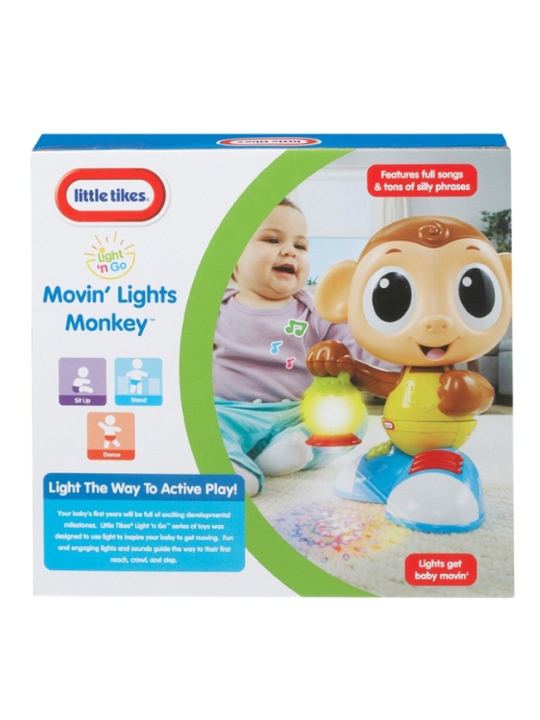 Little Tikes LT Movin Lights Monkey (No Color- Image 2)