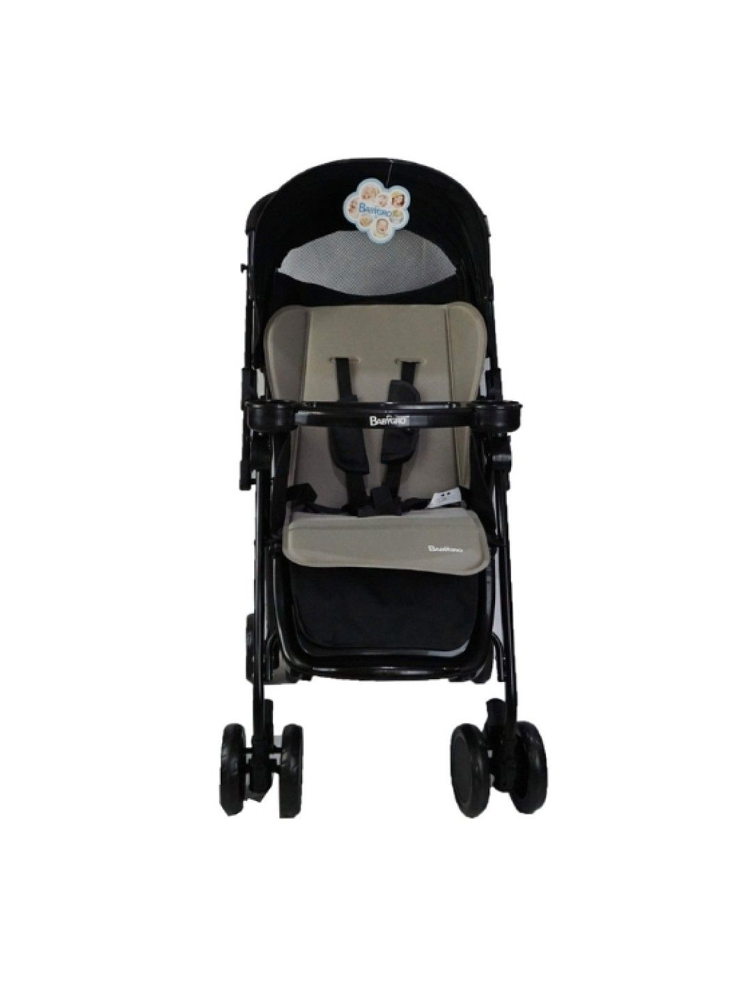 Babygro Reversible Handle Lightweight Stroller (Koshi) - Black (Black- Image 2)