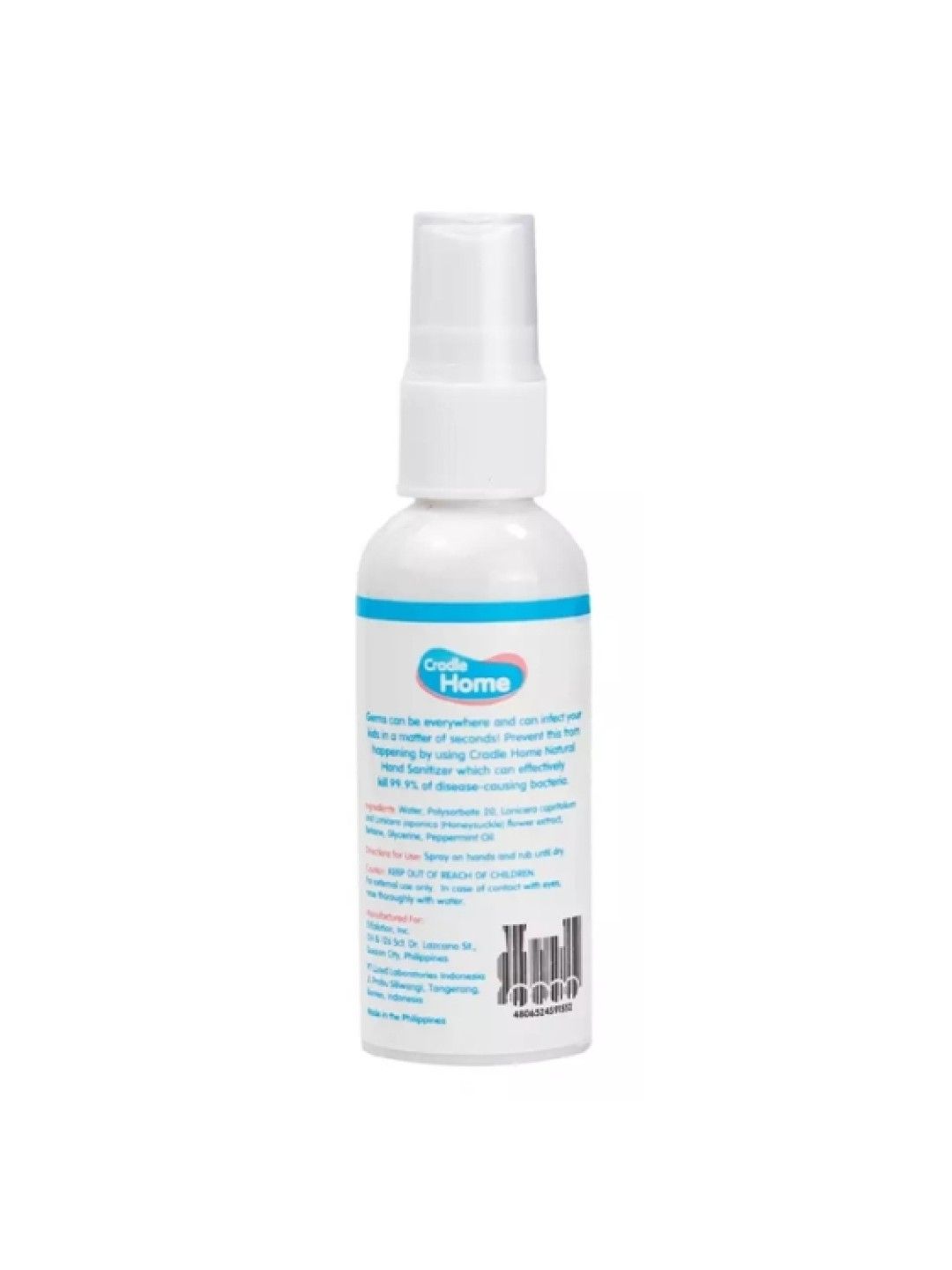 Cradle Home Natural Hand Sanitizer (50ml) (No Color- Image 2)