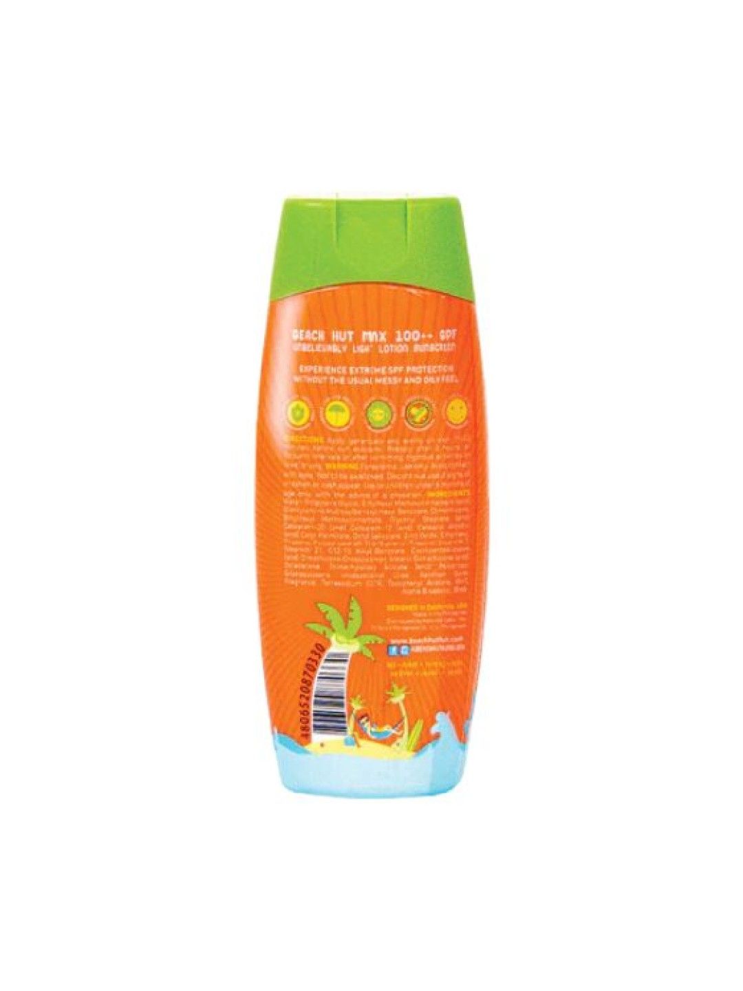 Beach Hut Max SPF100 Lotion (50ml) (No Color- Image 2)